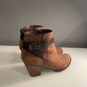 Brown booties